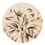 Splosh Exotic Gold Fern Coaster