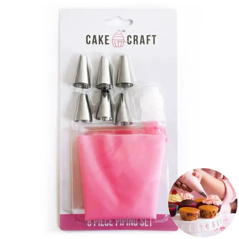 Cake Craft Piping Set 8 Piece
