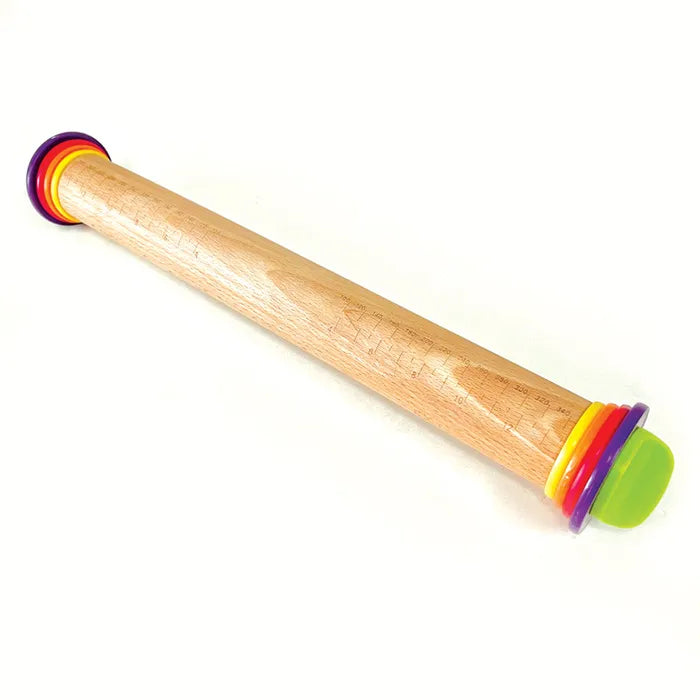 Cake Craft Adjustable Beechwood Rolling Pin