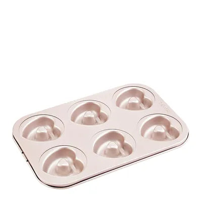Chefmade 6 Cup Non Stick Heart Donut Pan