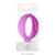 Wish Number 0 Pink Metallic Candle