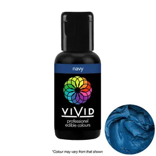 Vivid Navy Gel Colour