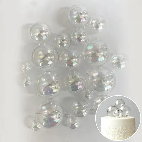 Opaque Deco Foam Ball Topper 20Pce Set