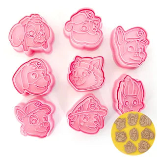 Cake Craft Cookie Cutters Paw Patrol 8 pce