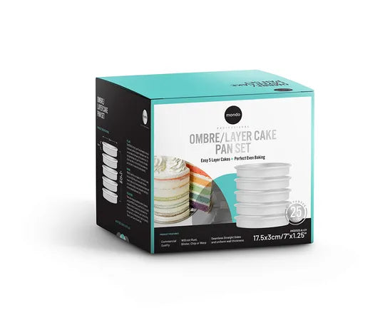Mondo Ombre Layer Cake 5 Pan Set
