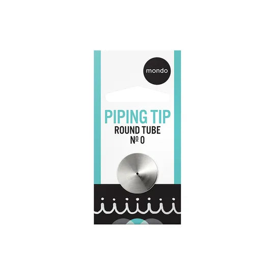 Mondo Ss 0 Round Piping Tip
