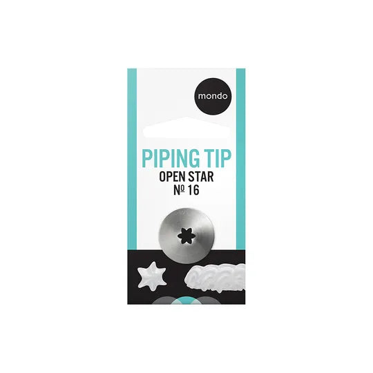 Mondo 16 Ss Star Piiping Tip