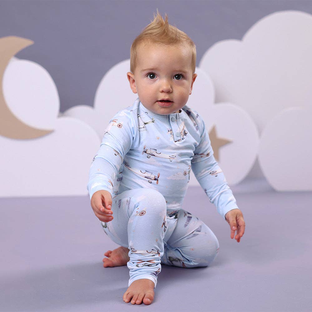 Taking Flight Organic Growsuit: 0-3 Months (000)