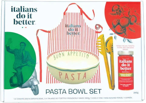 Italians Do It Better Pasta Bowl Set