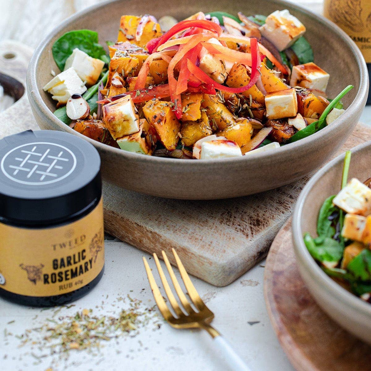 Garlic Rosemary Rub: Jar 40g $10.95