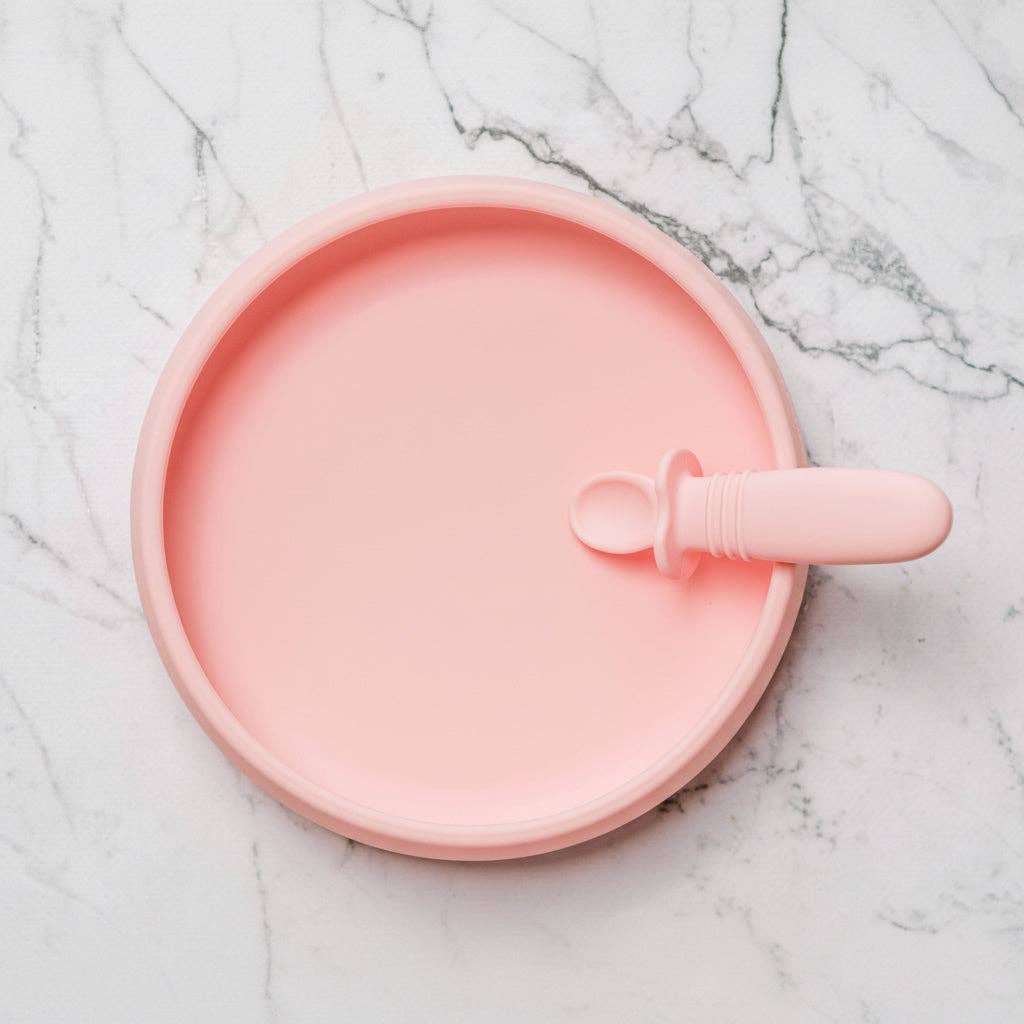 Suckie Scoop Silicone Suction Plate: Biscoff