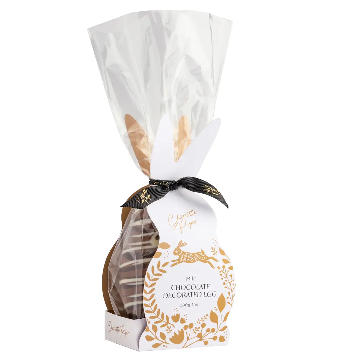 Charlotte Piper Large Milk Chocolate Decorated Egg 170g