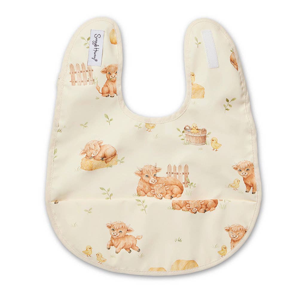 Highland Cows Snuggle Bib
