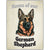 Artique Plaque Home of our German Shepherd