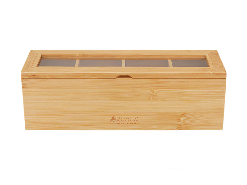 MW Evergreen Bamboo Tea Box