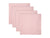 Maxwell and Williams Cotton Classic Napkin Set 4 Rose