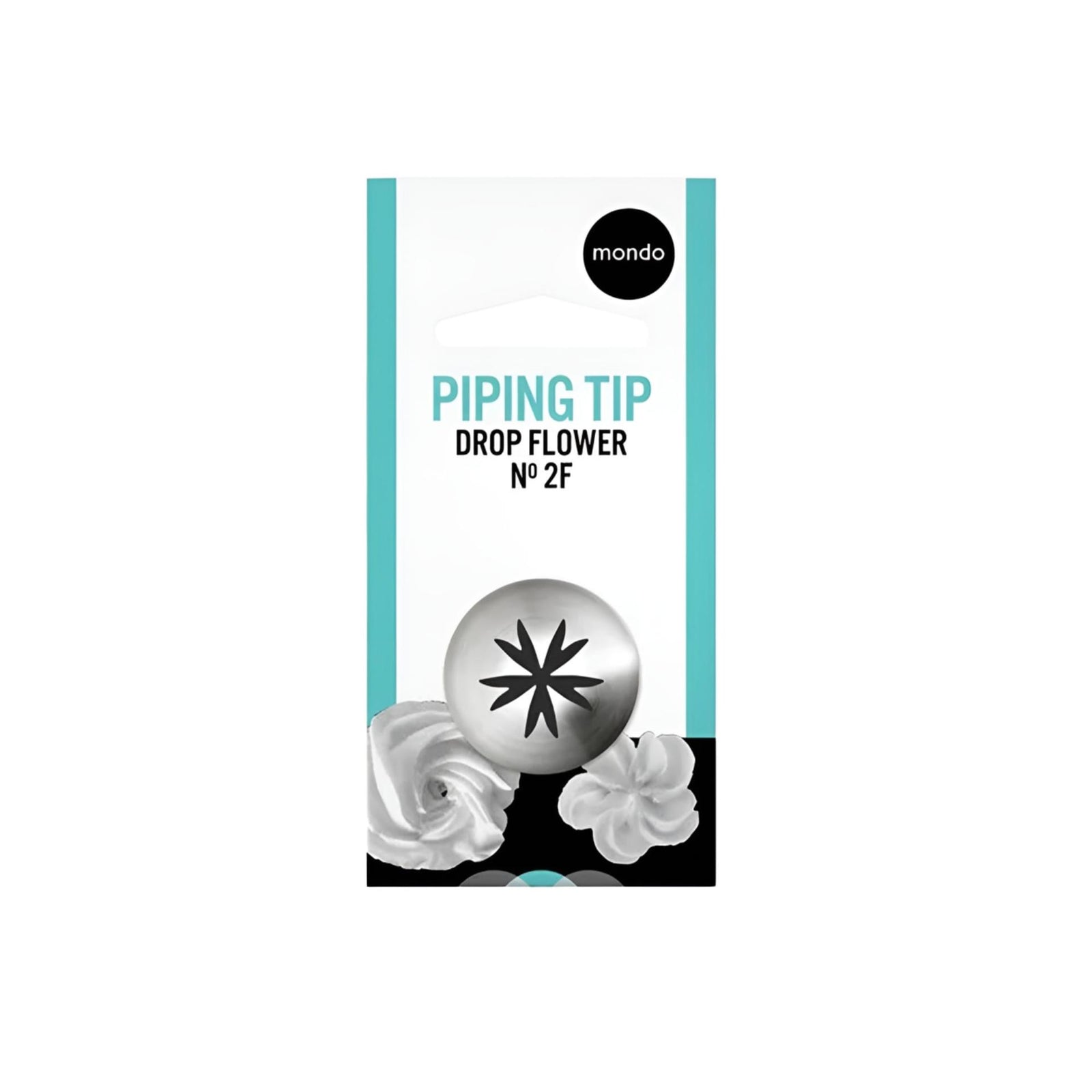 Mondo 2F Stainless Steal Drop Flower Piping Tip