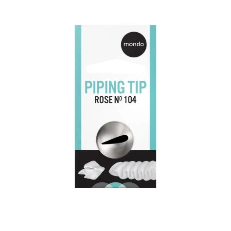 Mondo 104 Ss Rose Piping Tip