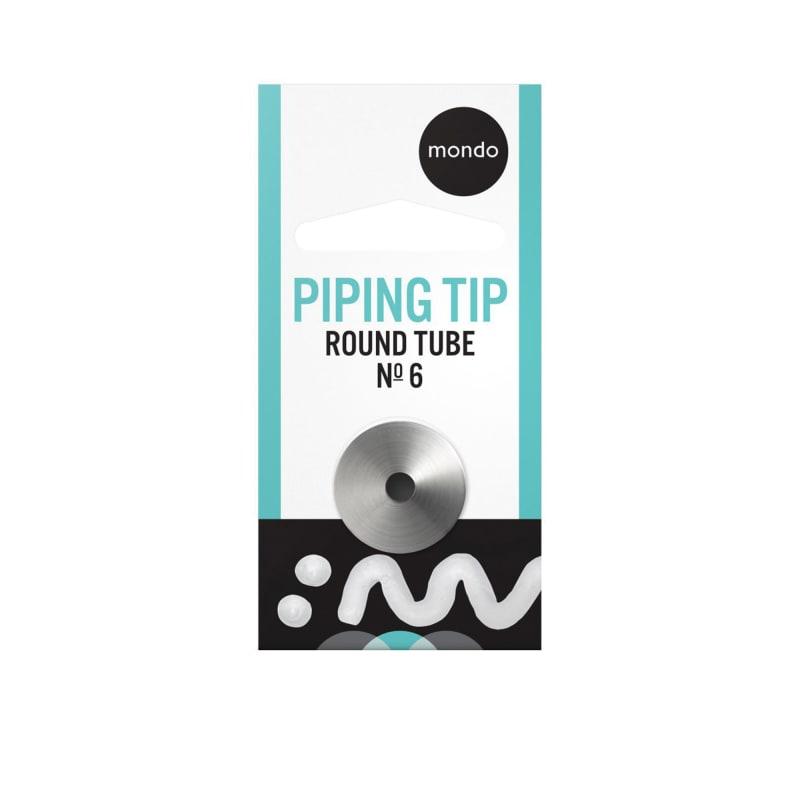 Mondo 6 Ss Round Piping Tip