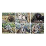 Ashdene Fauna of Australia Placemat 6pk