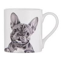 Ashdene Peeking Pups French Bulldog Mug
