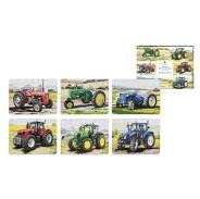 Ashdene Then Now Tractor Assorted 6pk Placemat