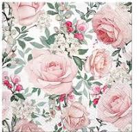 Paw Napkin 33cm Gorgeous Rose