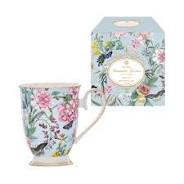 Ashdene Romantic Garden White Footed Mug