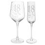 The Celebration Collection Crystal Champagne Glass 18