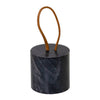 Enora Door Stop 13x13cm Grey Marble