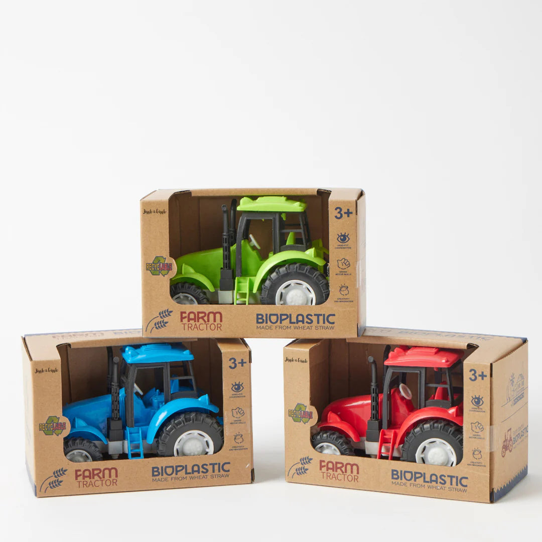 Jiggle And Giggle Bioplastic Farm Tractor