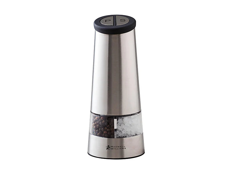 Maxwell and Williams Cosmopolitan Electric Duo Salt and Pepper Mill 18cm