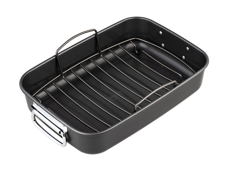 Maxwell and Williams BakerMaker Non-Stick Roaster with Rack 38 x 26cm