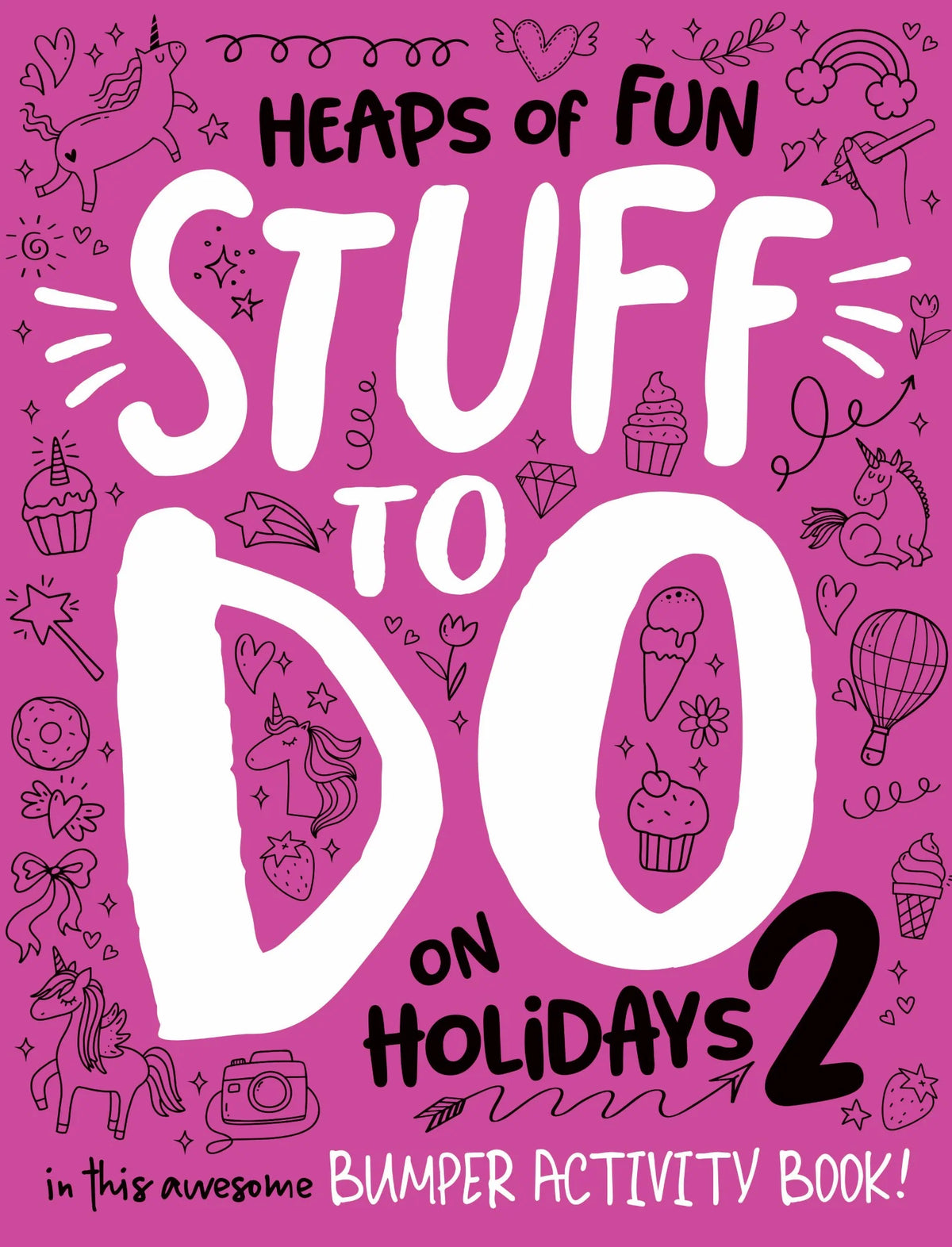 Bumper Acitvity Book Heaps Of Fun Stuff To Do On Holidays Pink