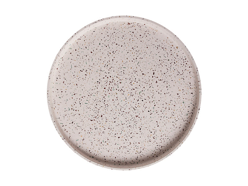 MW Livvi Terrazzo Round Serving Tray 36cm Blush