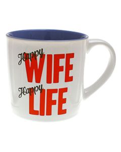Happy Wife Happy Life Mug