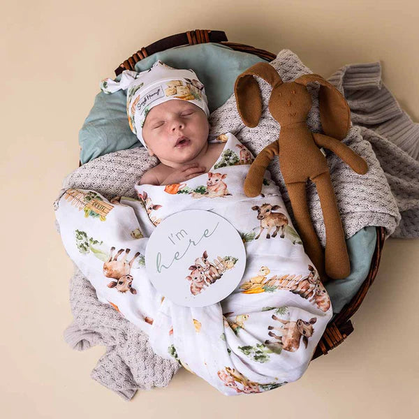 Snuggle Hunny Farm Organic Muslin Wrap