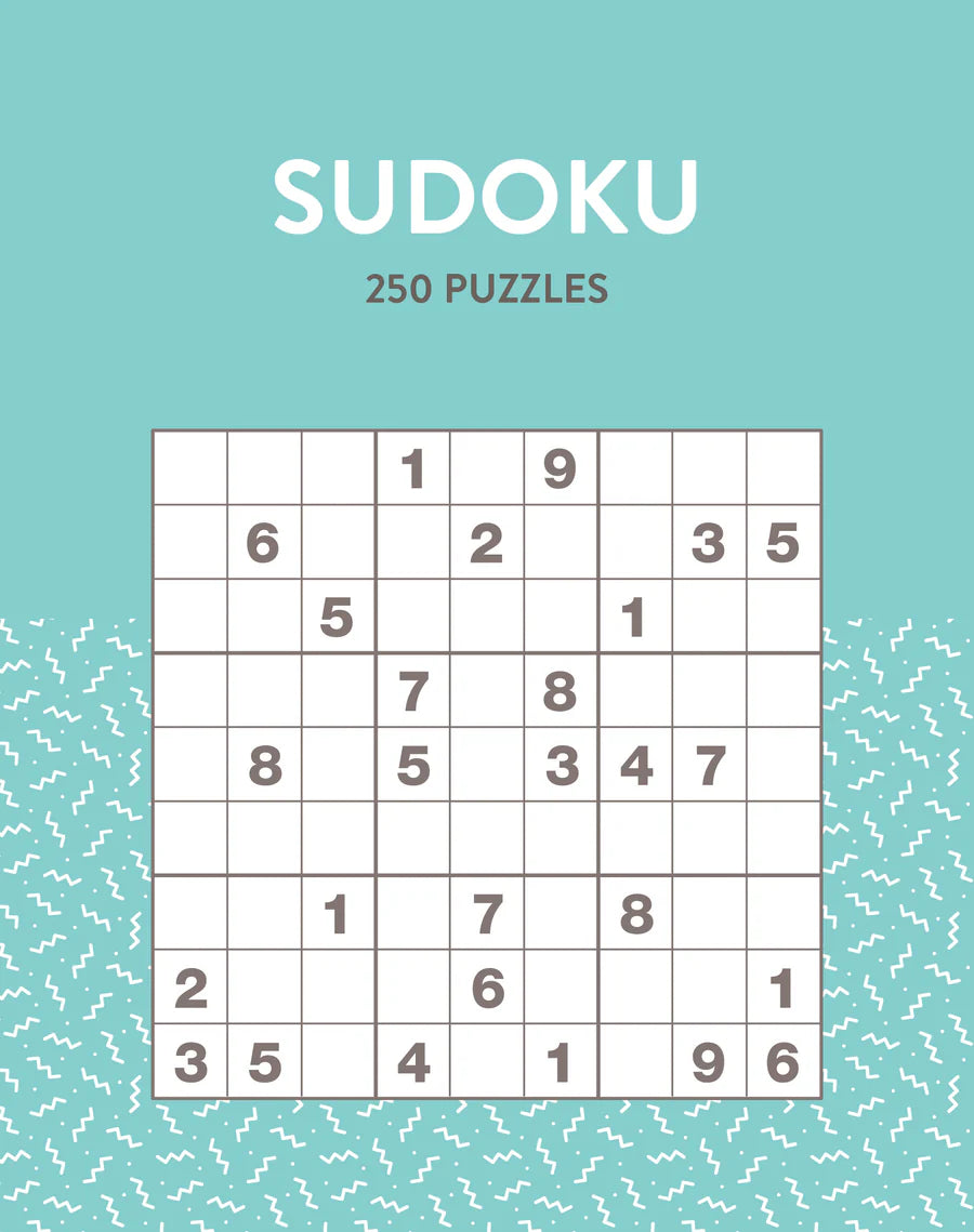 250 Puzzles Sudoku Book