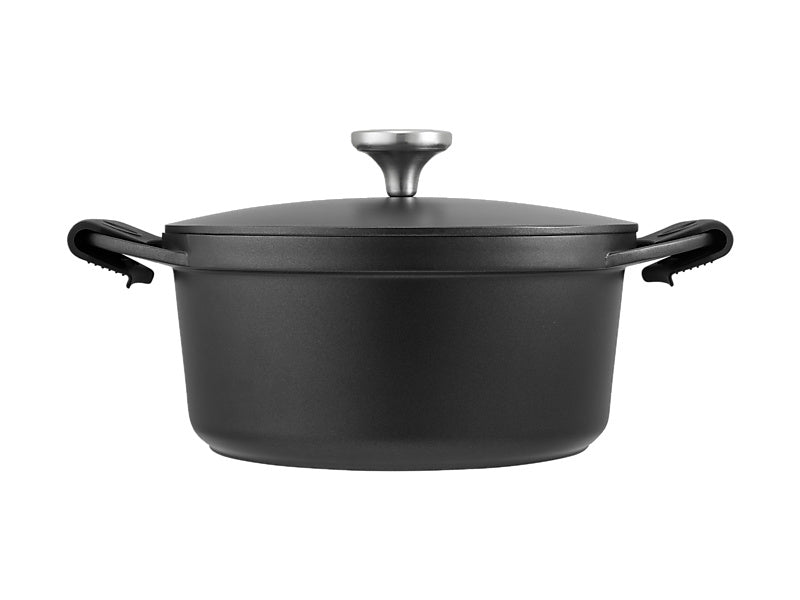 Maxwell and Williams Agile Casserole 24cm 4.2L Black