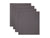 MW Cotton Classic Napkin Set 4 Charcoal