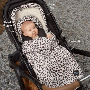 OIOI 4 in 1 Convertible Footmuff Ditsy Floral