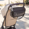 OIOI Multitasker Pram Caddy Black Vegan Leather