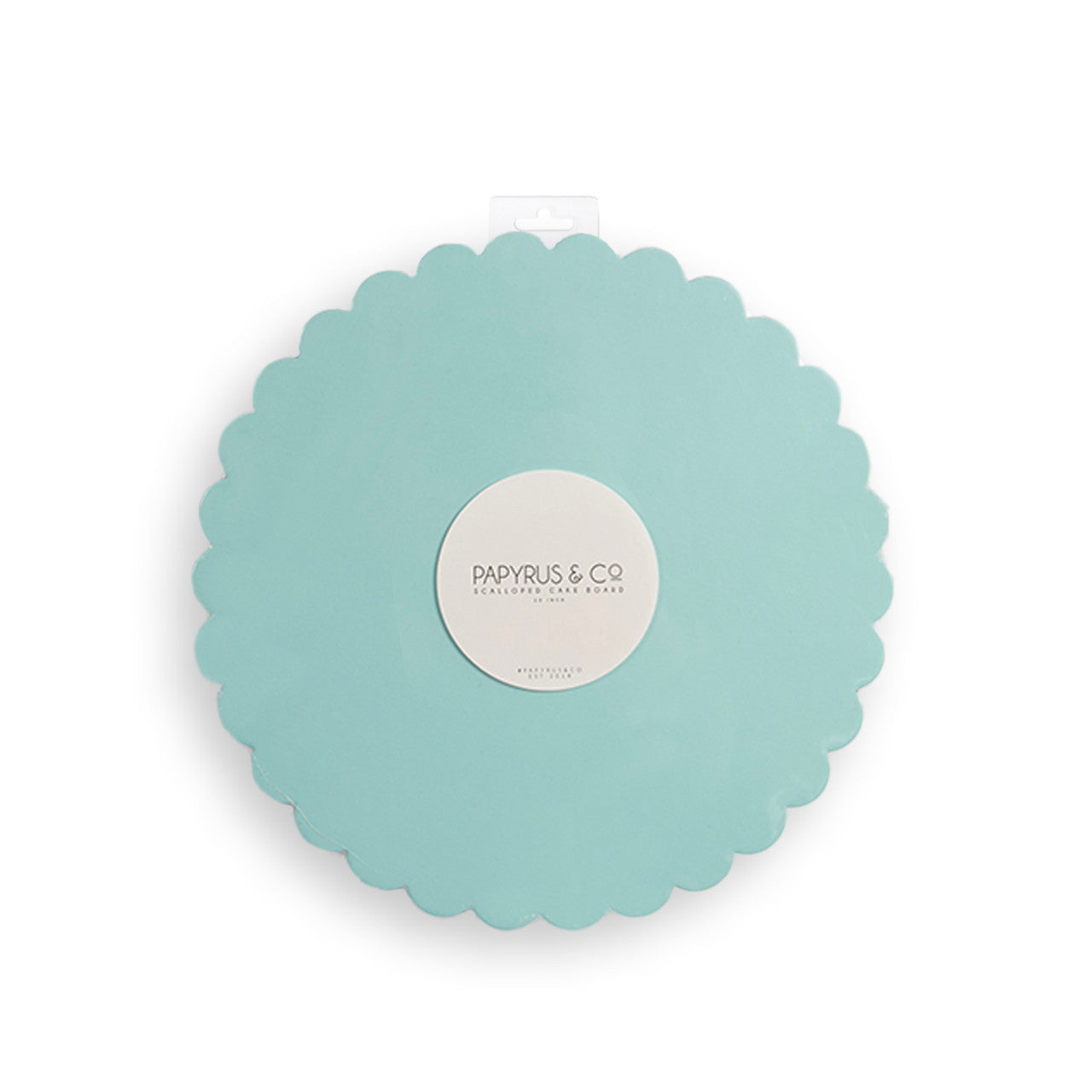 Cake Board 10 Scalloped Pastel Blue