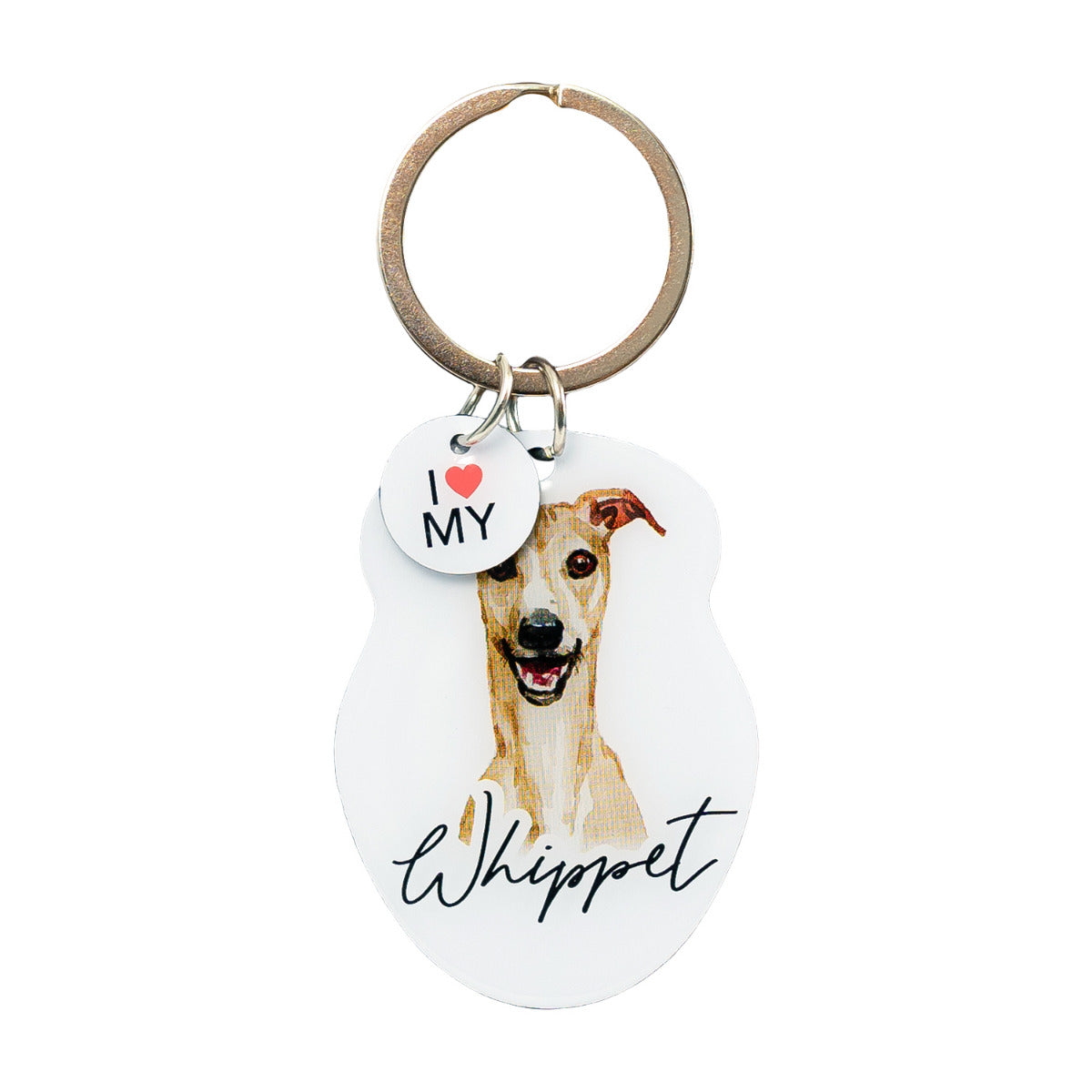 Splosh Pet Keyrings Whippet