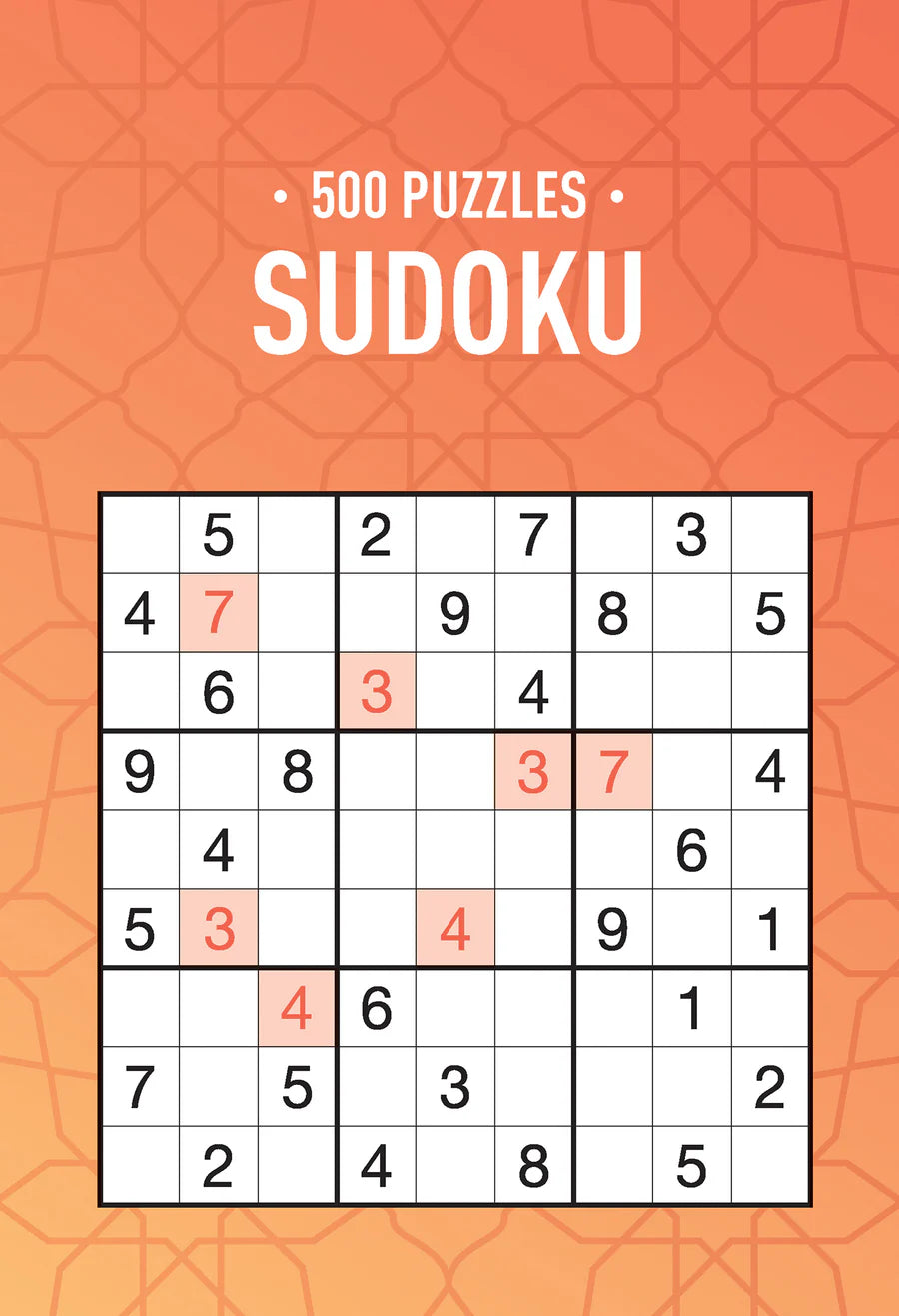 500 Puzzles Sudoku Book