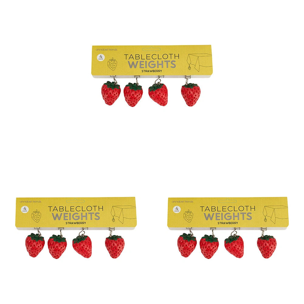 Tablecloth Weights Strawberry