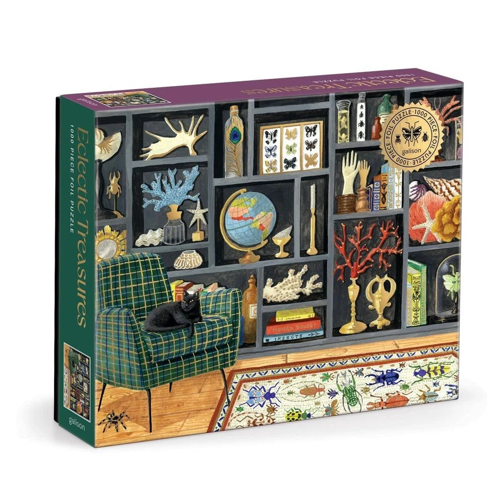 Eclectic Treasures Foil Puzzle 1000pc