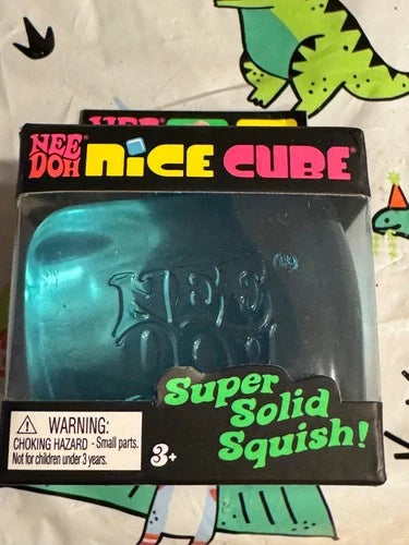 Nee Doh Crystal Cube Squishy Fidget Squeeze toy