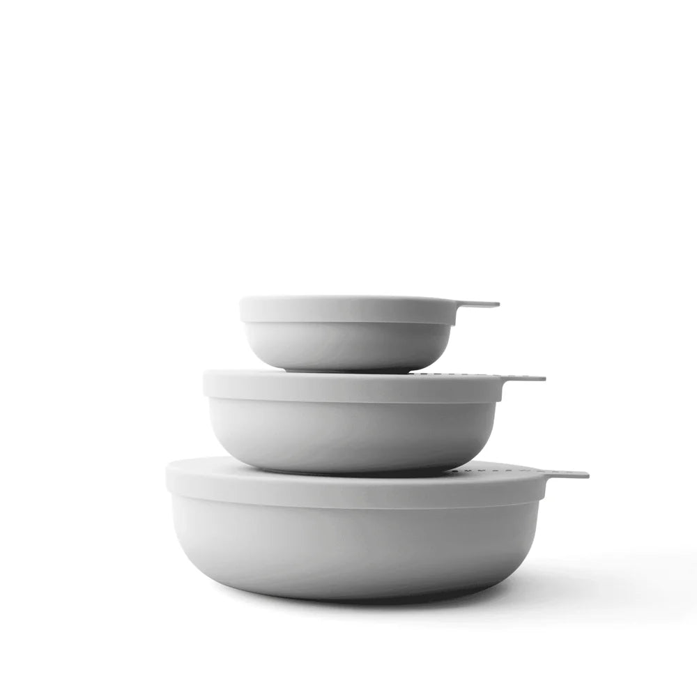 Styleware Nesting Bowl 3pc Smoke