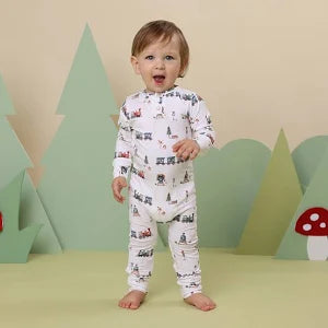 Snuggle Hunny Train Growsuit 000 0 To 3 Months